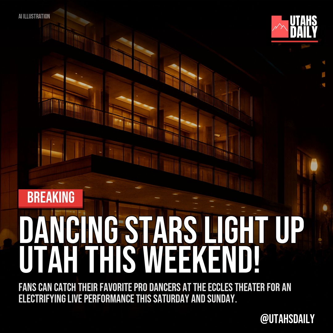 'Dancing with the Stars' pros are performing in Utah this weekend