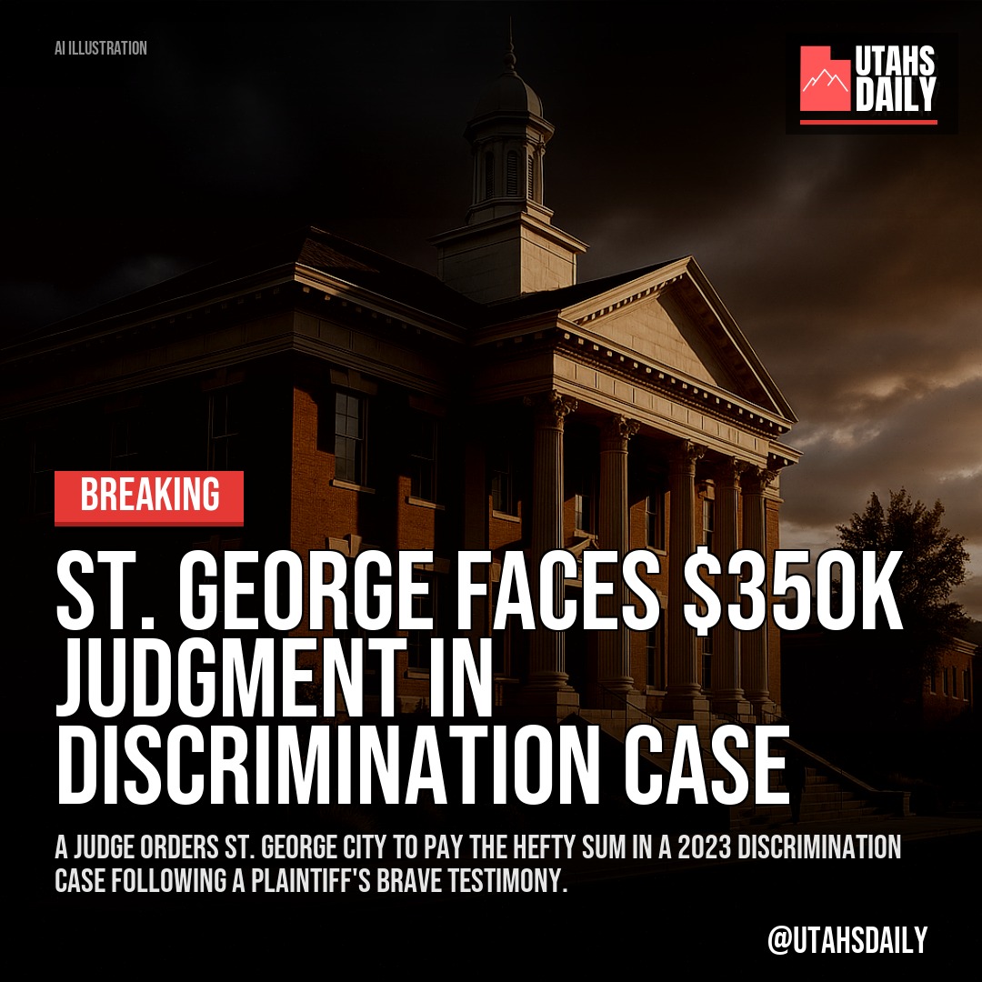 'The first amendment shall prevail': Plaintiff in 2023 discrimination case speaks after judge orders St. George to pay $350K