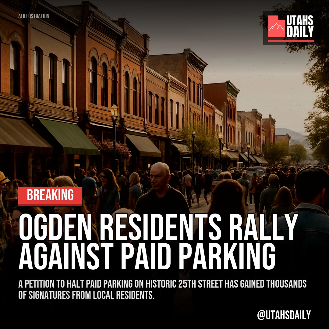 Petition to stop paid parking on Ogden's Historic 25th Street gets thousands of signatures