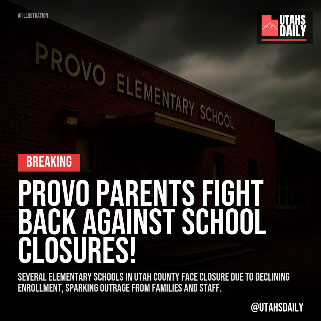 Provo parents push back as elementary schools face closure over enrollment drop